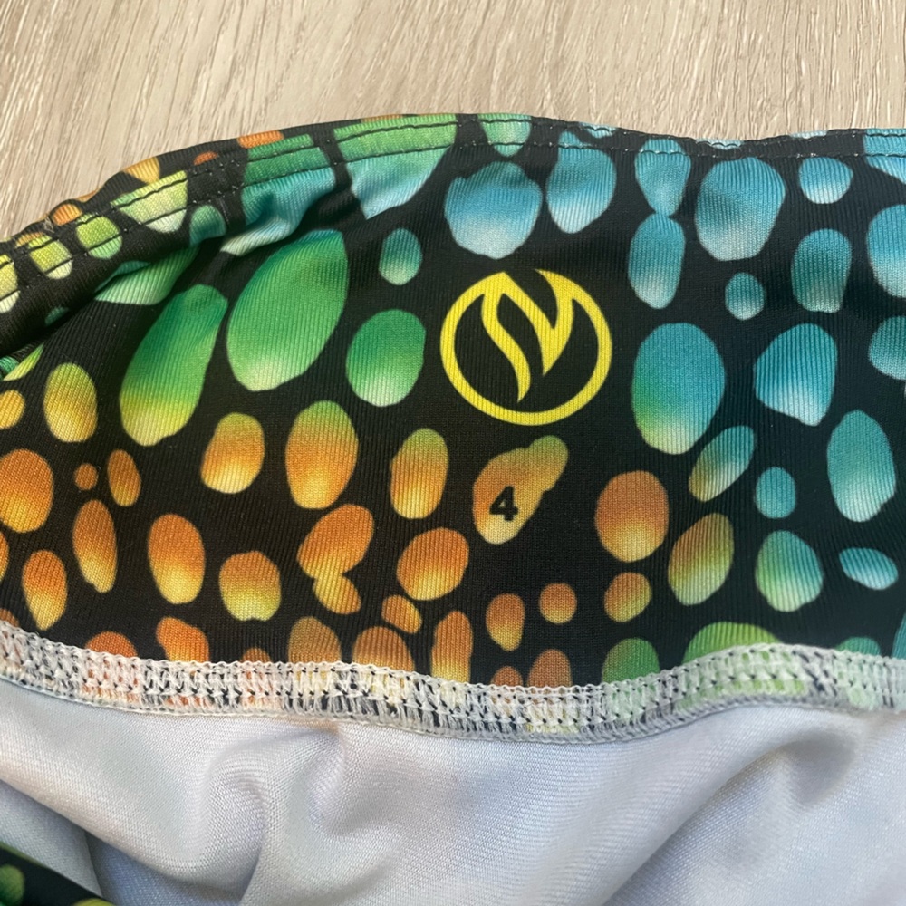 INKnBurn Active Capris with Pockets, Size 4 - Picture 3 of 4